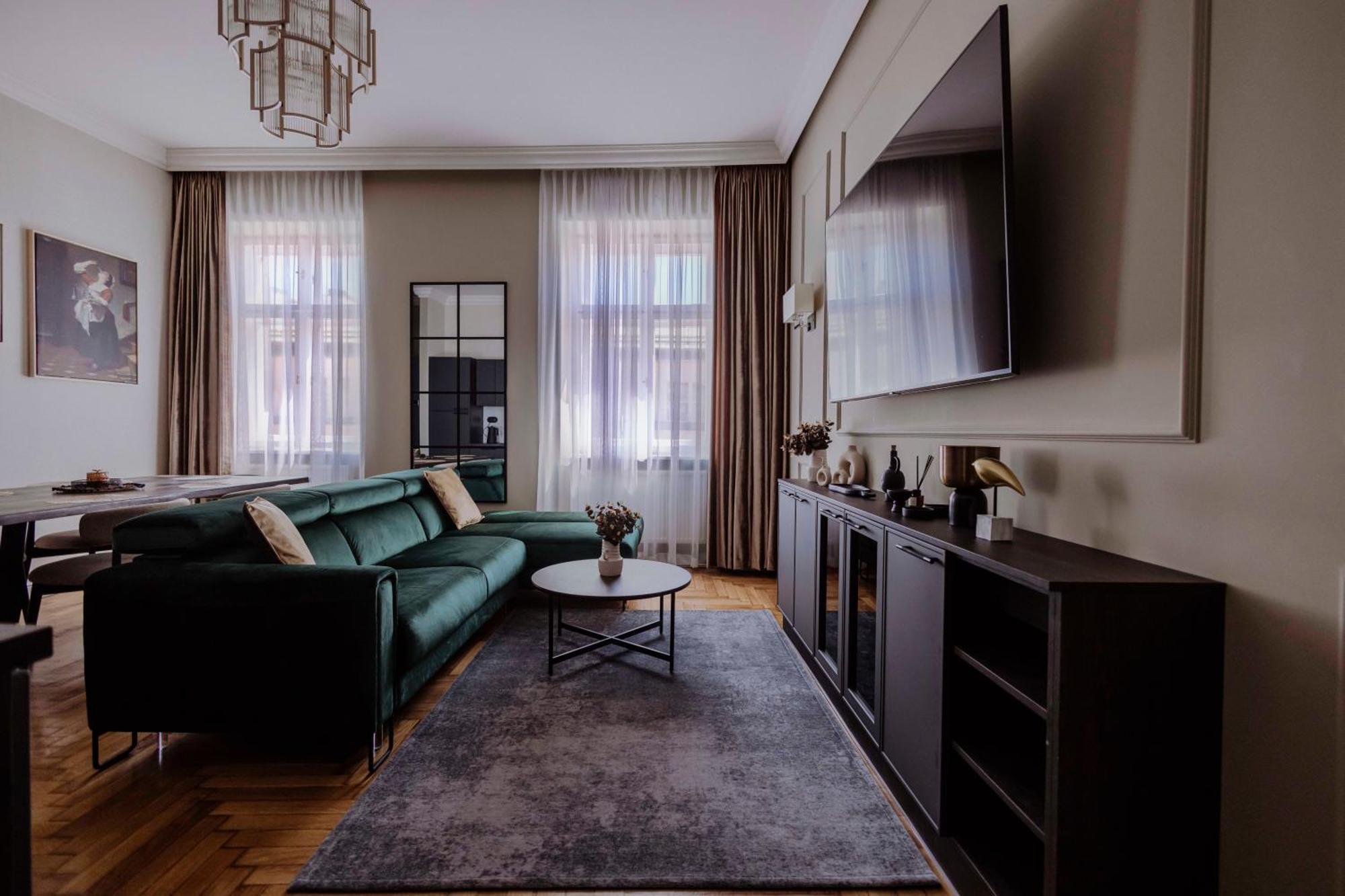 Crown Pearl - Wonderful Apartment, 110Scm, 4 Rooms Krasków Exterior foto